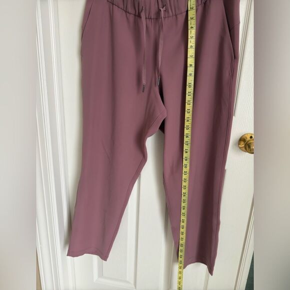 Lululemon Keep Moving Pant Full Length Red Dust Size 14 - Picture 12 of 13